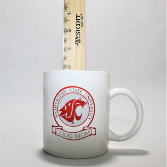 WASHINGTON STATE UNIVERSITY Coug Mom Coffee Mug College Spirit Cup (No Returns) - Picture 7 of 8